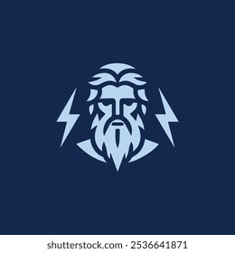 Zeus god logo ready for sale.