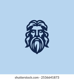 Logotipo de dios de Zeus listo para la venta.