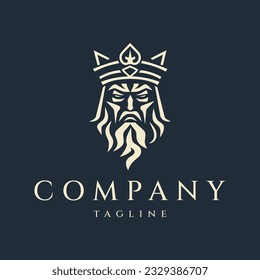 Zeus logo design vector illustration