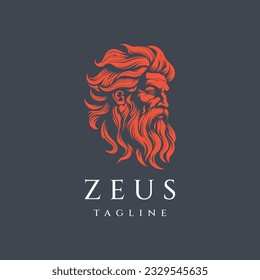 Zeus logo design vector illustration