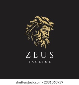 Zeus logo design vector illustration