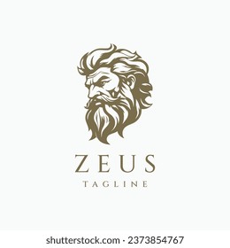 Zeus logo design vector illustration