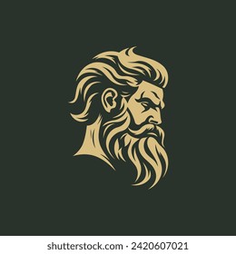 Zeus logo design vector illustration
