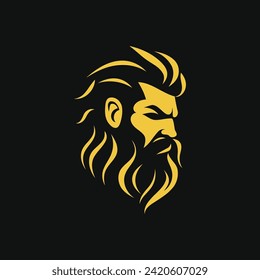 Zeus logo design vector illustration
