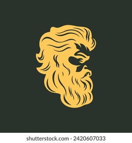 Zeus logo design vector illustration
