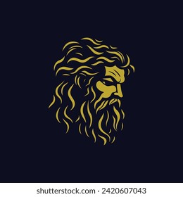 Zeus logo design vector illustration
