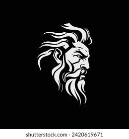 Zeus logo design vector illustration
