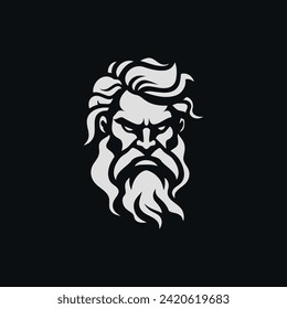 Zeus logo design vector illustration
