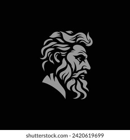 Zeus logo design vector illustration
