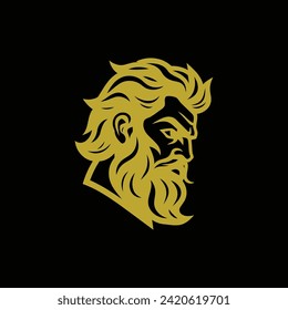 Zeus logo design vector illustration
