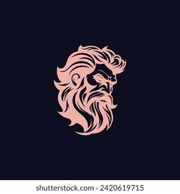 Zeus logo design vector illustration
