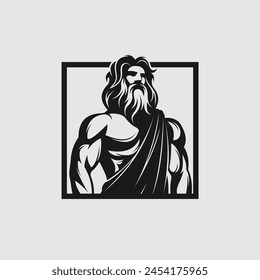 Zeus logo with square concept