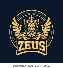 Zeus logo vector, sport, gym.