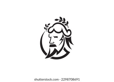 Zeus vintage logo design template