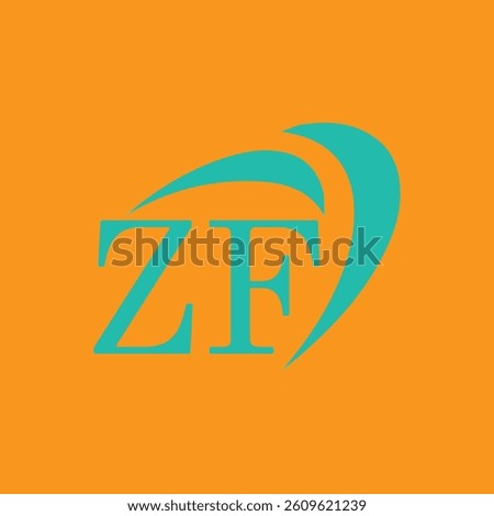 ZF Letter Logo Design. ZF Creative letter logo design vector, ZF Letter Initial Logo Design. ZF monogram Logo Unique Concept Vector.

