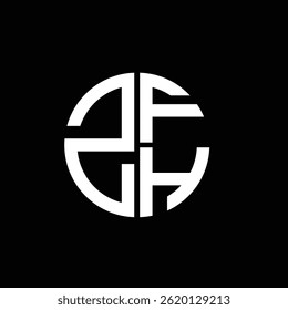 ZFH logo ZFH icon ZFH vector ZFH monogram ZFHletter ZFHminimalist ZFHtriangle ZFHflat Unique modern flat abstract logo design.
