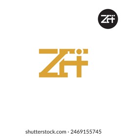 ZFI Logo Letter Monogram Design