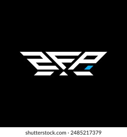 Diseño de Vector de logotipo de letra ZFP, logotipo simple y moderno ZFP. Diseño de alfabeto de lujo ZFP  