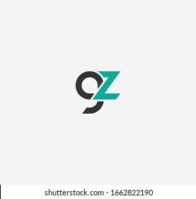 ZG or GZ logo and icon designs