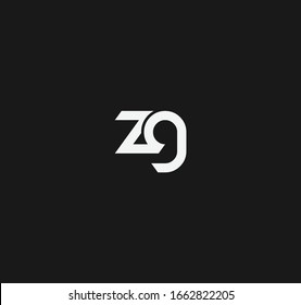 ZG or GZ logo and icon designs