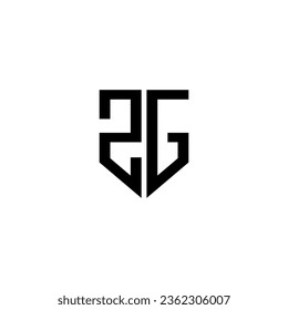 ZG Letter Logo Design, Inspiration for a Unique Identity. Modern Elegance and Creative Design. Watermark Your Success with the Striking this Logo.