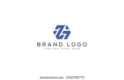 ZG logo design vector template design for brand