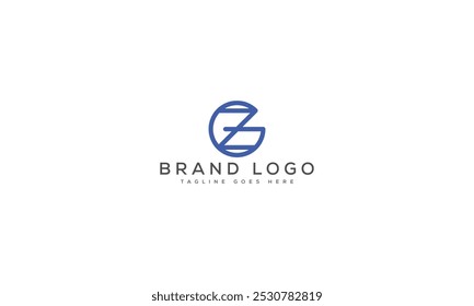 ZG logo design vector template design for brand