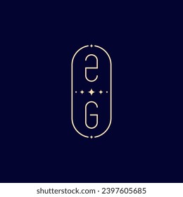 ZG wedding lie monogram with high quality professional design that will print well across any print media