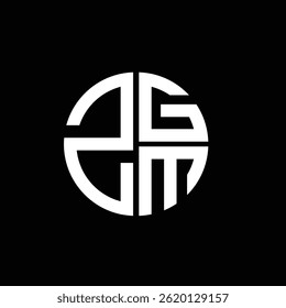 Logotipo da ZGM Ícone da ZGM Vetor da ZGM Monograma da ZGM Letra da ZGM ZGMminimalista ZGMtriângulo ZGMflat Design de logotipo abstrato moderno e exclusivo.
