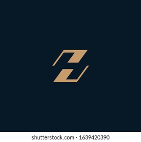 Zh Hz Logo Icon Designs Stock Vector (Royalty Free) 1639420327