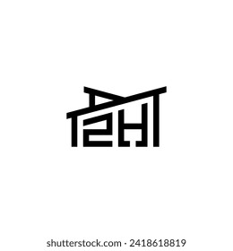 ZH Initial Letter in Real Estate Logo concept.eps ZH Initial Letter in Real Estate Logo concept