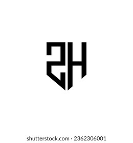 ZH Letter Logo Design, Inspiration for a Unique Identity. Modern Elegance and Creative Design. Watermark Your Success with the Striking this Logo.