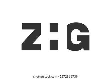 ZHG logo design. Initial letter Z H G bold font style for tech startups, consulting, corporate branding. Creative company name, headlines typography identity, trendy logotype. Vector illustration.