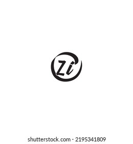 ZI brush concept in high quality professional design that will print well across any print media