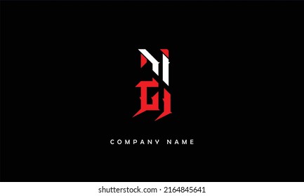 ZI, IZ Alphabets Letters Logo Monogram