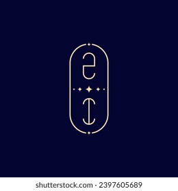 ZI wedding lie monogram with high quality professional design that will print well across any print media