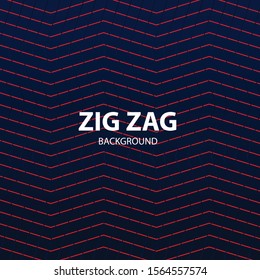 Zig Zag Background Gradient Red Blue