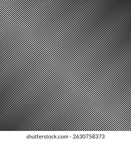 Zig zag black and white seamless pattern