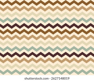 Zig zag brown pattern colorful, social media, post design background, restaurant background, High resolution, social media background, vector, Landscape.

