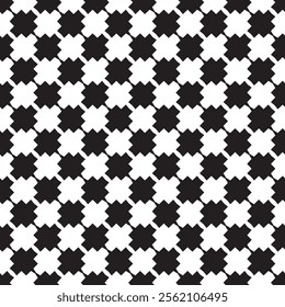 Zig zag check pattern vector background. Seamless pattern background.