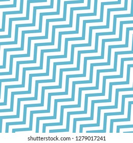 Zig zag chevron mint green and white tile pattern