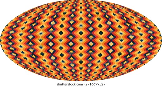 zickzack bunt geometrisch Vektor Hintergrund