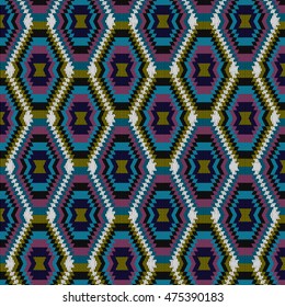 zig zag colorful geometric vector background