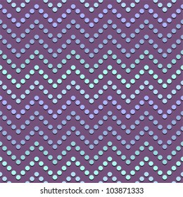 zig zag dots