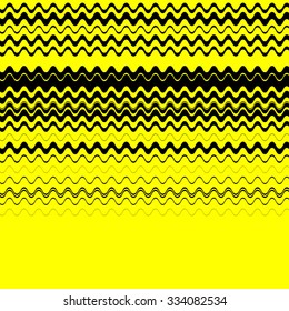 Zig zag, edgy horizontal lines texture. Vector image.