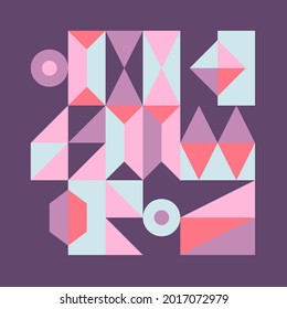 Zig Zag Geometric Abstract Cover Background Design With Jelly Color Theme. Suitable for template, banner, covers, wallpaper and wall decoration, web design, cards, poster, etc.