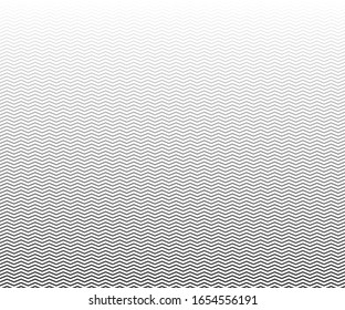Zig Zag lines pattern. Wavy line background. Wave texture vector - illustration