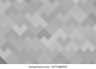 Zig zag pattern on gradient grey background. Geometric puzzle abstract design for banner, flyer, paper art, art printing, wallpaper, leaflet, backdrop, textile, and more.