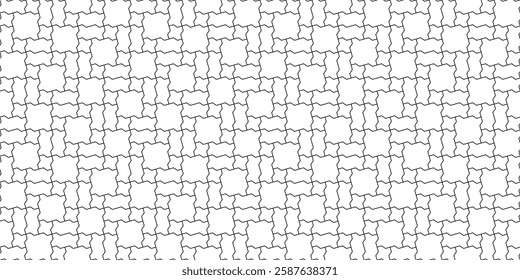 Zig zag paving blocks. Seamless landscape interlocking herringbone brick texture in vector. Digital and print background wallpaper visual material.	