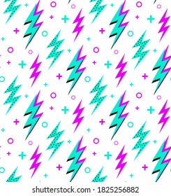 ZIG ZAG seamless colorful pattern